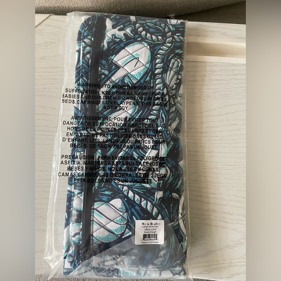 🏖️⚓️NWT Vera Bradley Curling & Flat Iron Cover in Shore Enough⚓️🏖️ - Picture 7 of 8